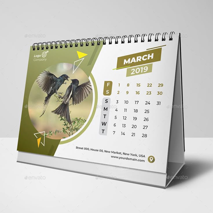 White Calendar